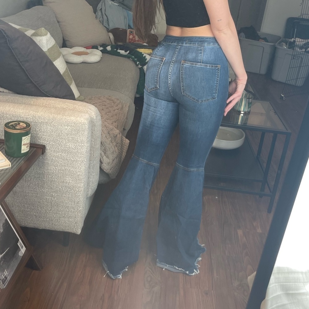 Free people flare jeans size 25
